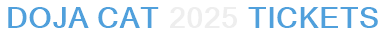 Doja Cat 2025 Tickets